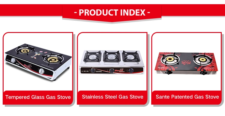 Well Known Recommended 2 Burner High Quality Stainless Steel Gas Stove Cooktop