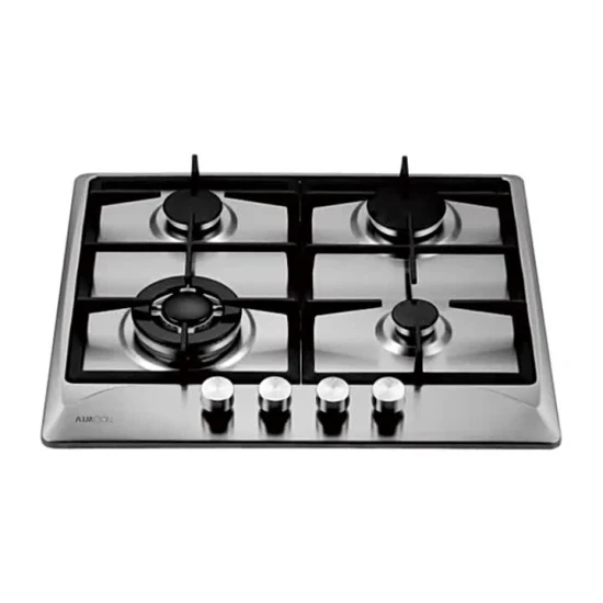 Top Manufacturers Stainless Steel Cooktops Cast Iron 4 Burners Gas Hobs