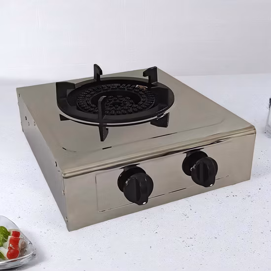 Portable Manual Ignition Outdoor Cast Iron Cooker Gas Stove