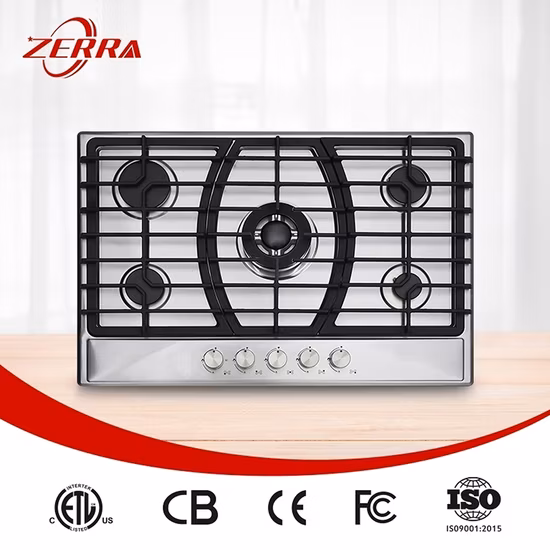 Kitchen Gas Cooktop Stove Burner Stainless Steel Built-in Hobs