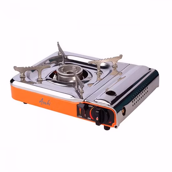 Outdoor Gas Stove Macaron Colors Mini Portable Butane Portable Camping Cassette Stove